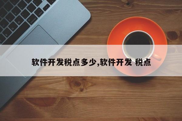 软件开发税点多少,软件开发 税点