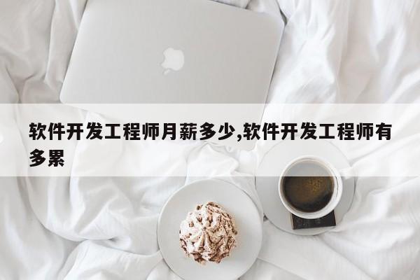 软件开发工程师月薪多少,软件开发工程师有多累