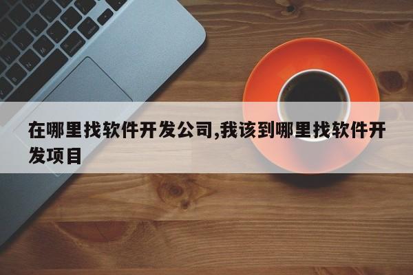 在哪里找软件开发公司,我该到哪里找软件开发项目