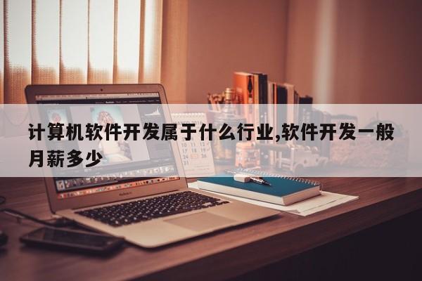 计算机软件开发属于什么行业,软件开发一般月薪多少