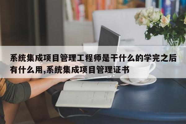系统集成项目管理工程师是干什么的学完之后有什么用,系统集成项目管理证书